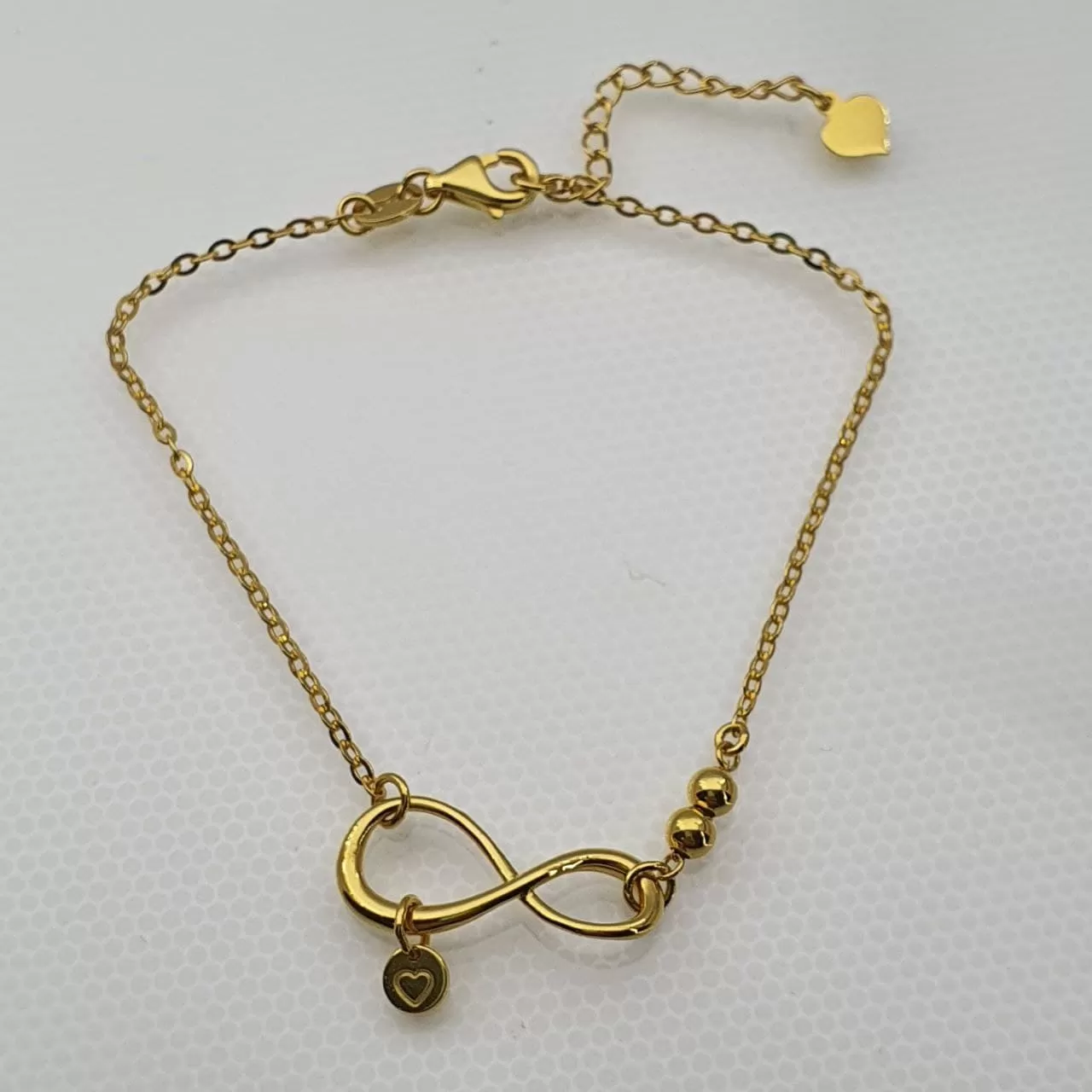 22k / 916 Gold Infinity Bracelet