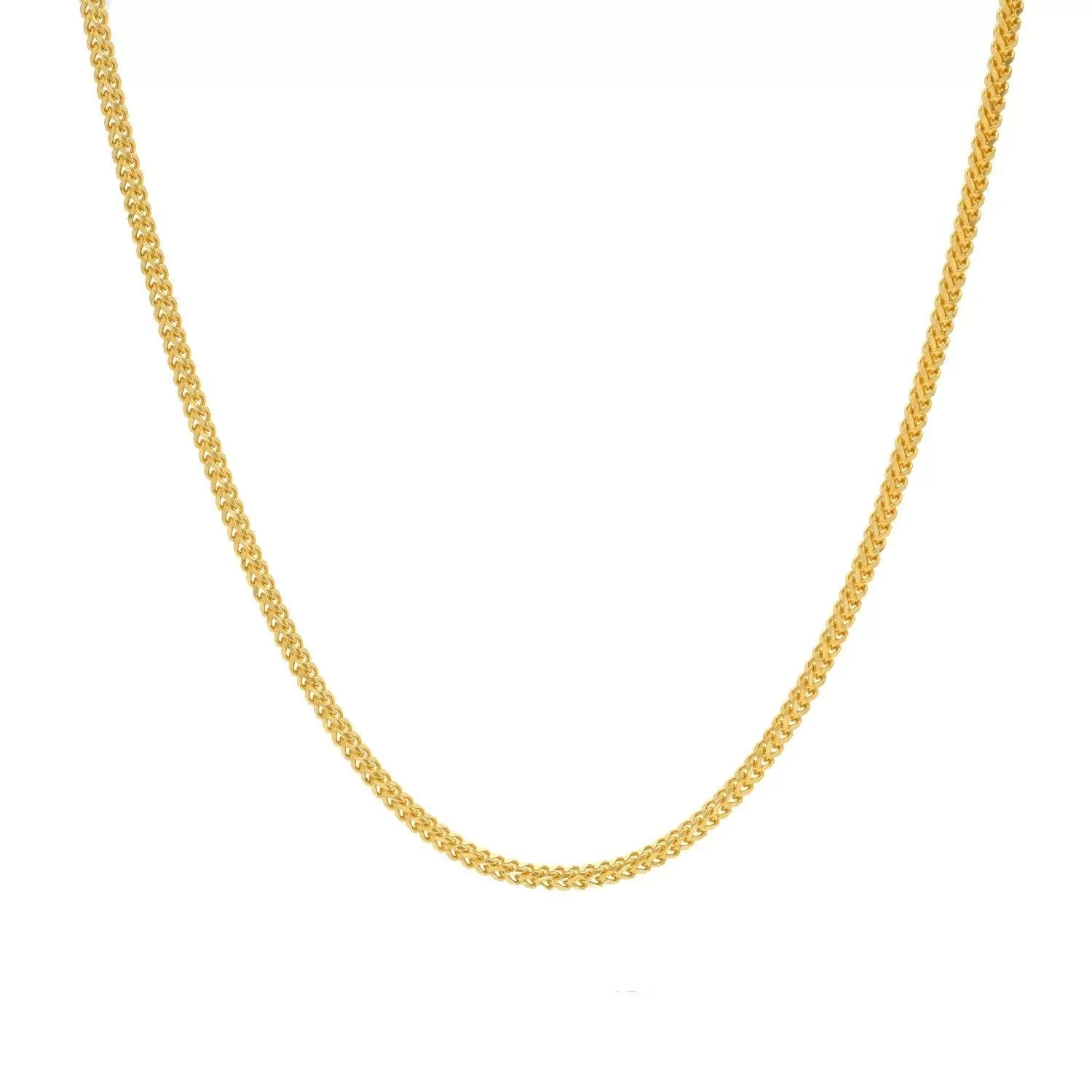 22K Yellow Gold Chain 11.6 grams, Length 18 inches