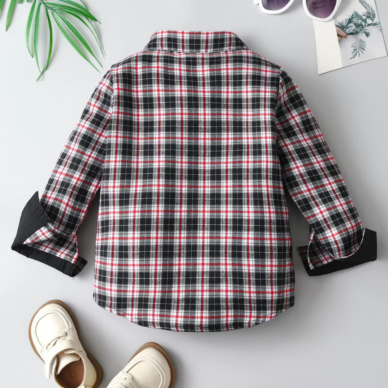 Baby Kid Boys Checked Shirts Wholesale 23082854