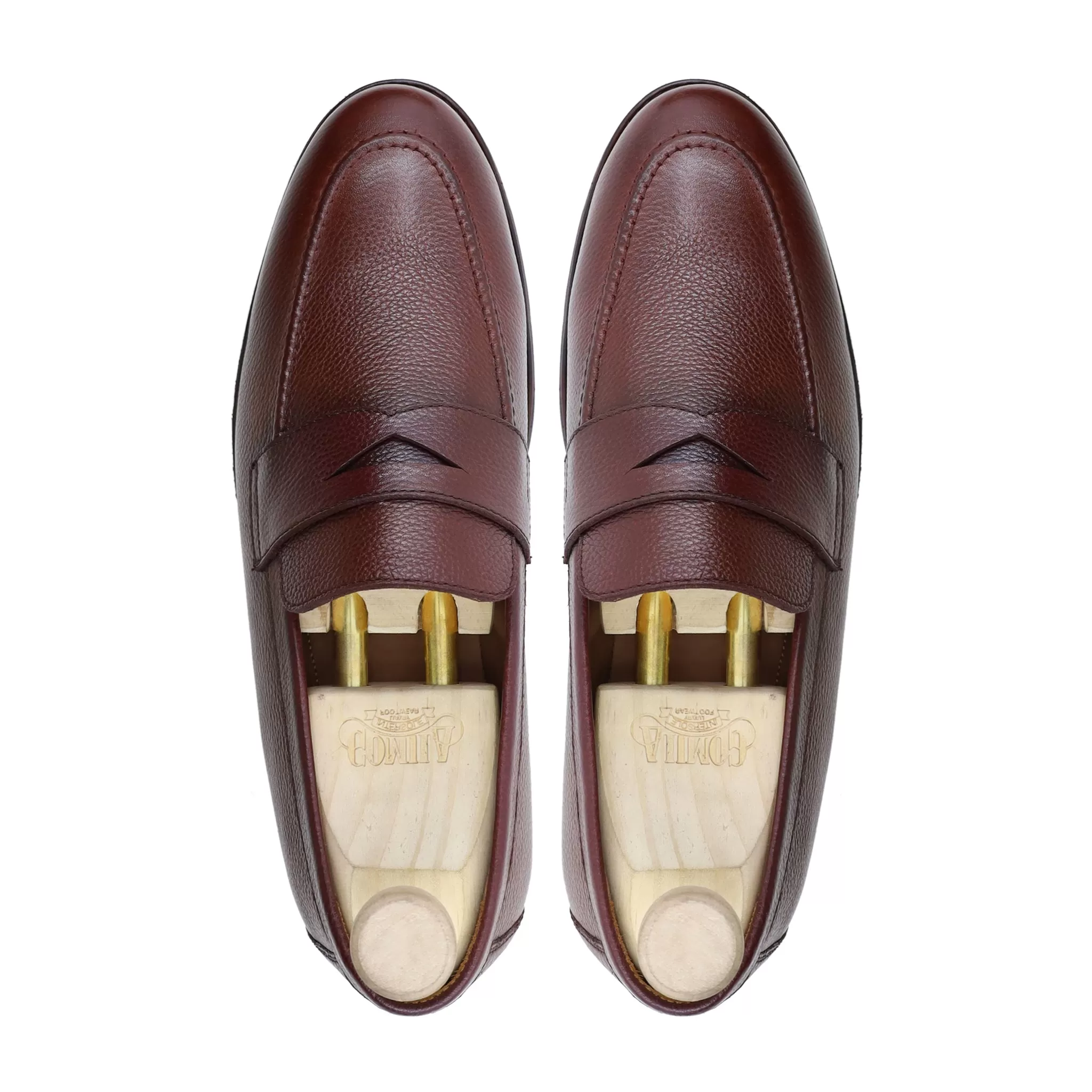 BARQ - OXBLOOD PEBBLE GRAIN LOAFER