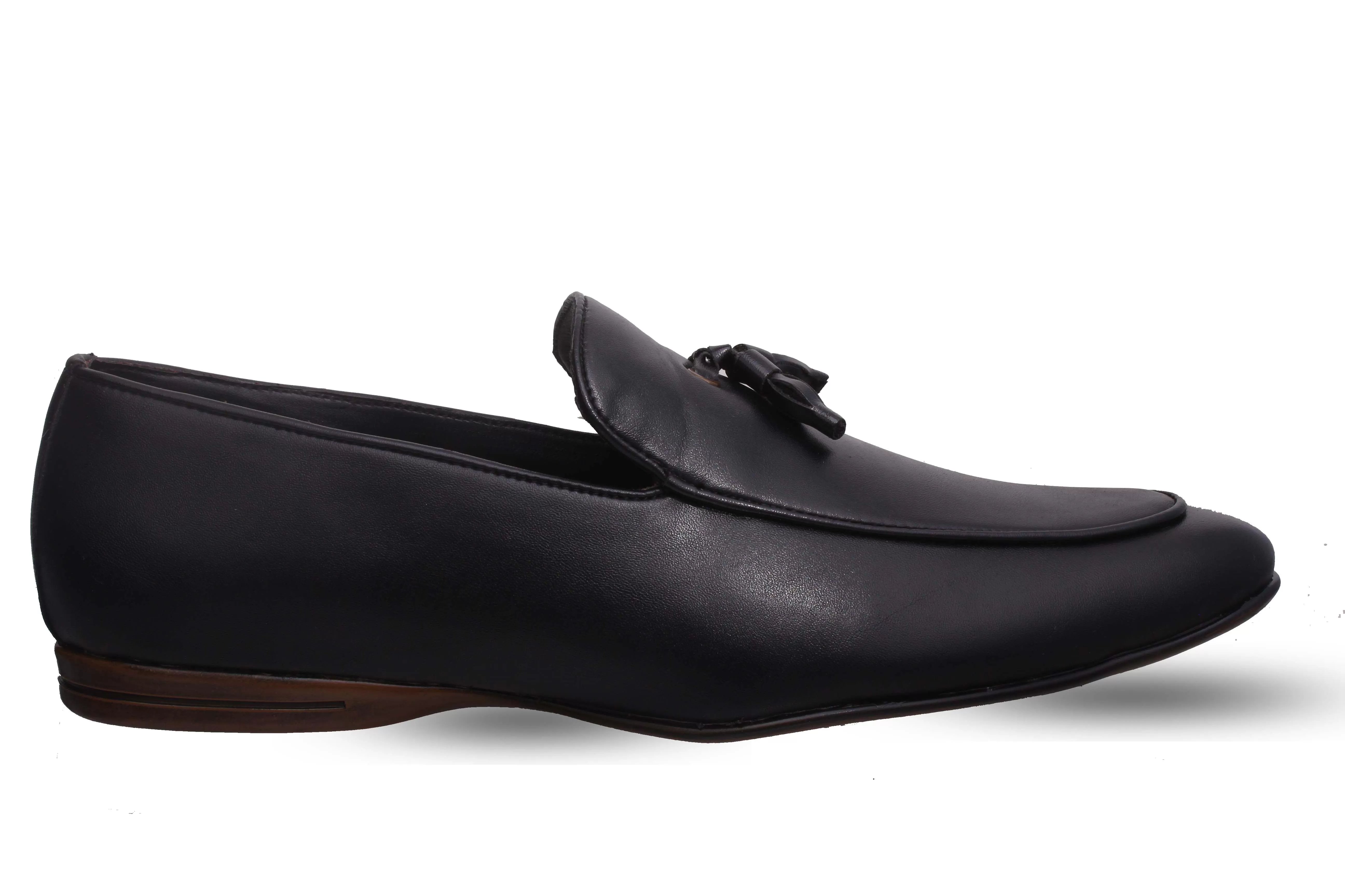 Black Tassel Loafers