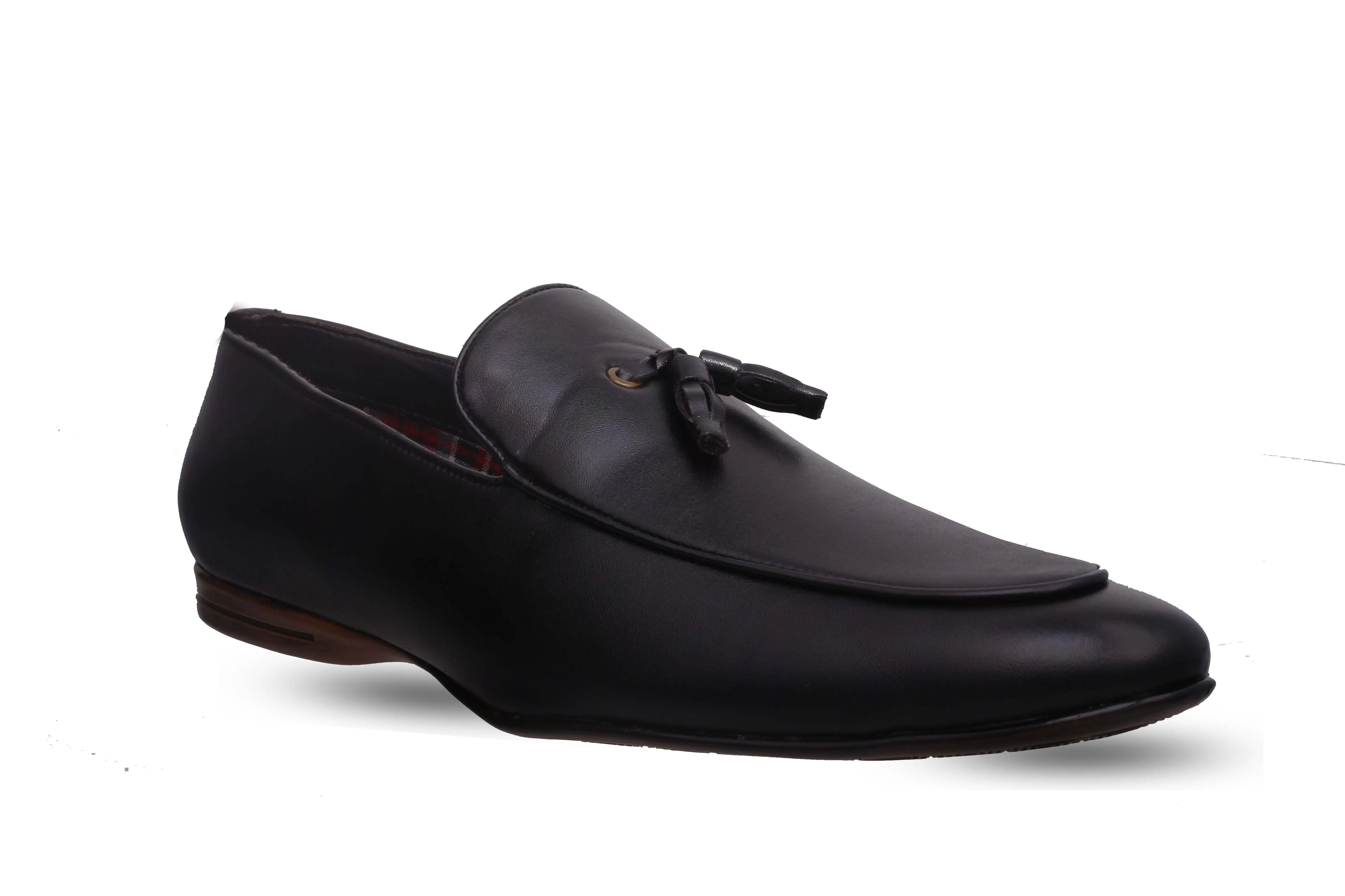 Black Tassel Loafers