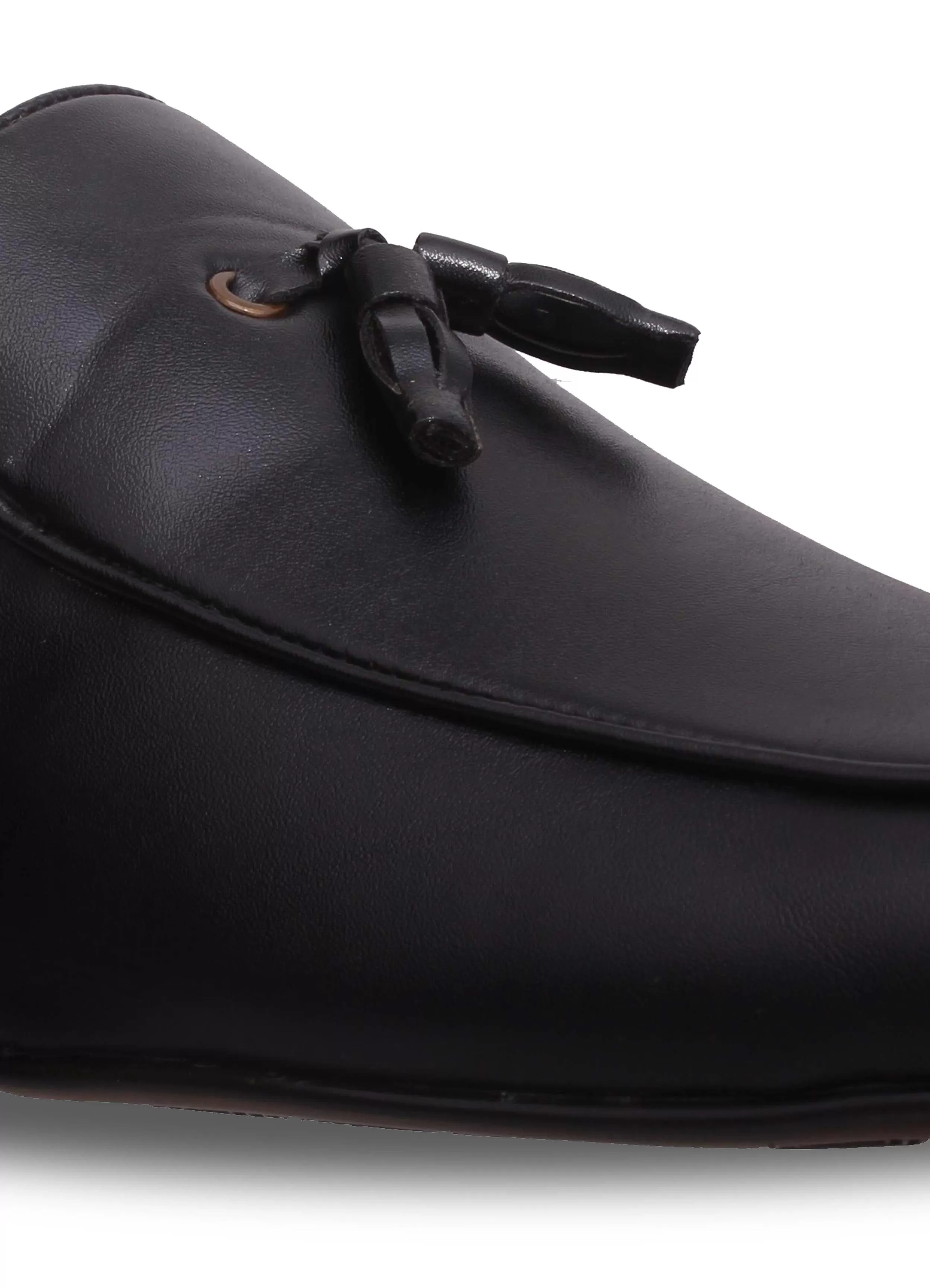 Black Tassel Loafers