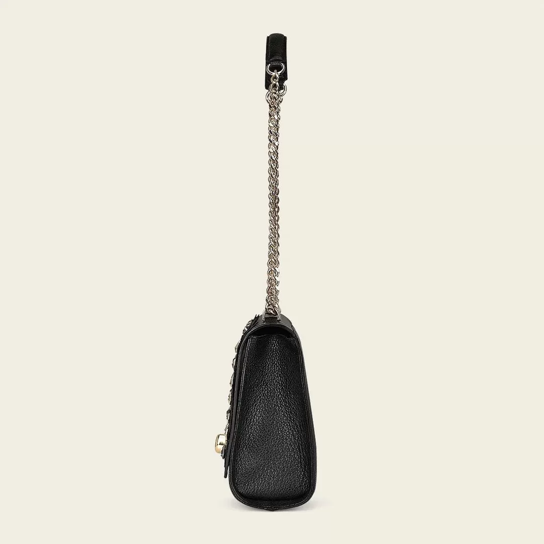 BOD84MA - Cuadra black fashion stingray crossbody bag for women