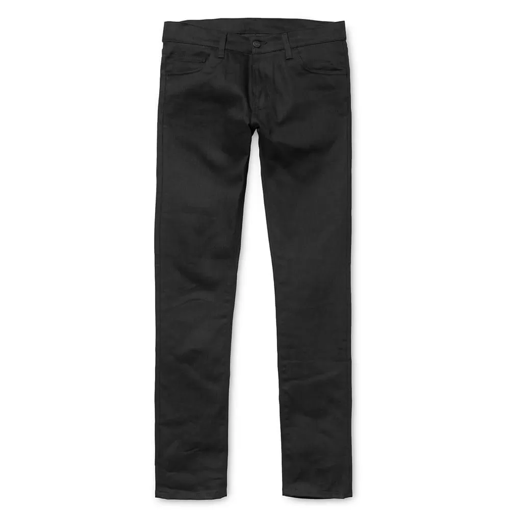 Carhartt WIP Rebel Pant Slim Fit Jeans - Black Rigid Towner Denim