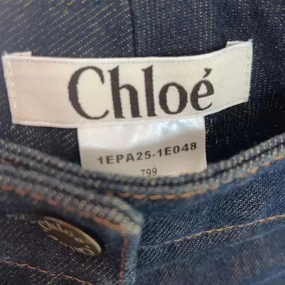 Chloe Denim with Beaded Horse Jeans