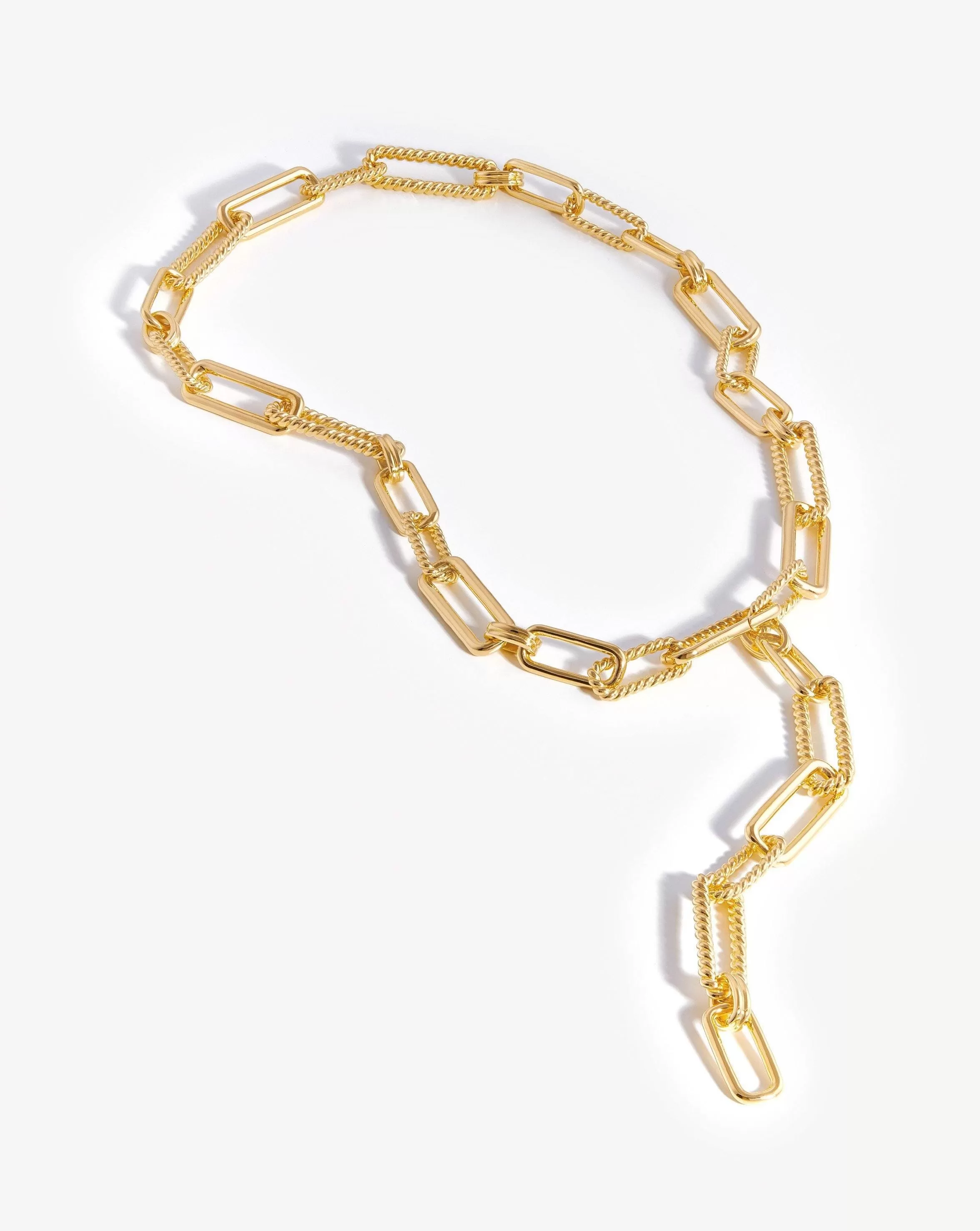 Chunky Radial Chain Belt | 18ct Gold Plated