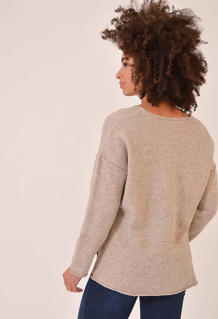 Cloud Nine Sweater-Oatmeal