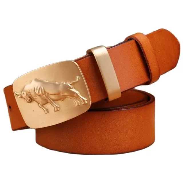 cow solid brass buckle luxury full grain 100% genuine leather 2020 new designer belt men high quality red camel black 3.8 cm red