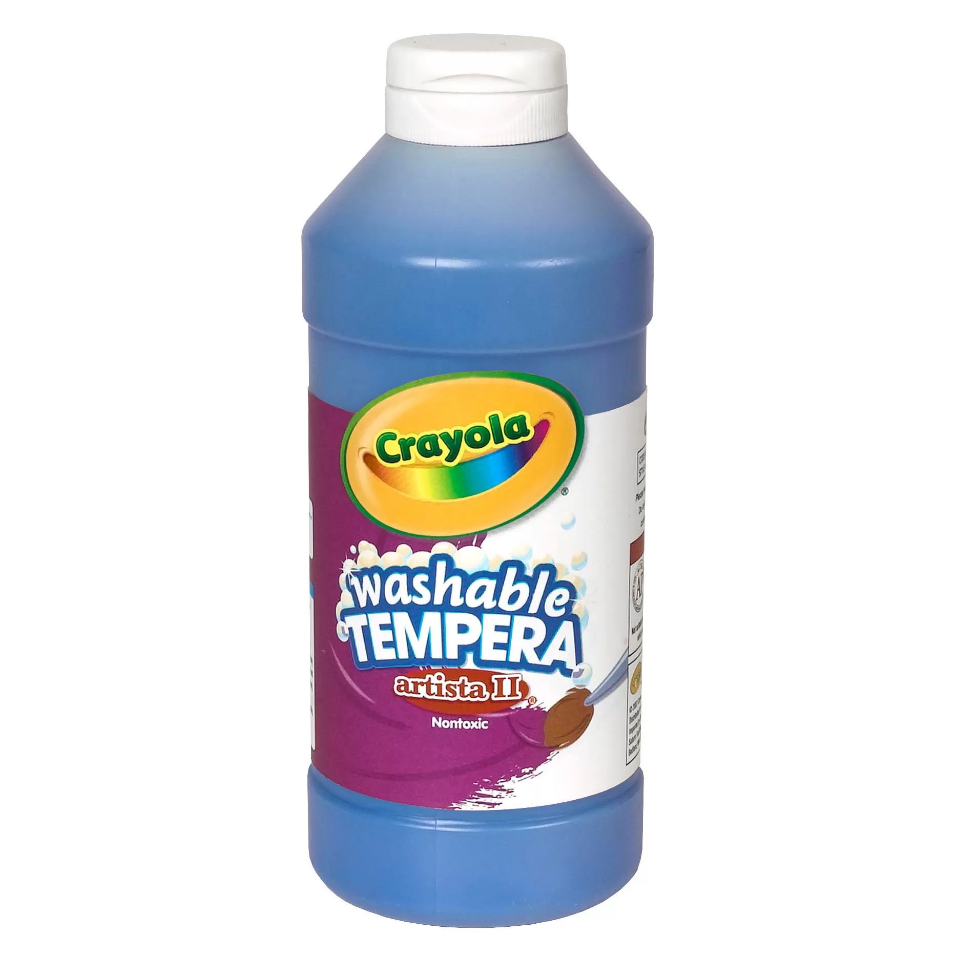 Crayola Artista II Tempera 16 Oz Blue Washable Paint (discontinued)