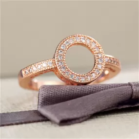 Crystal Party Hollow Ring for Parties -2 Color