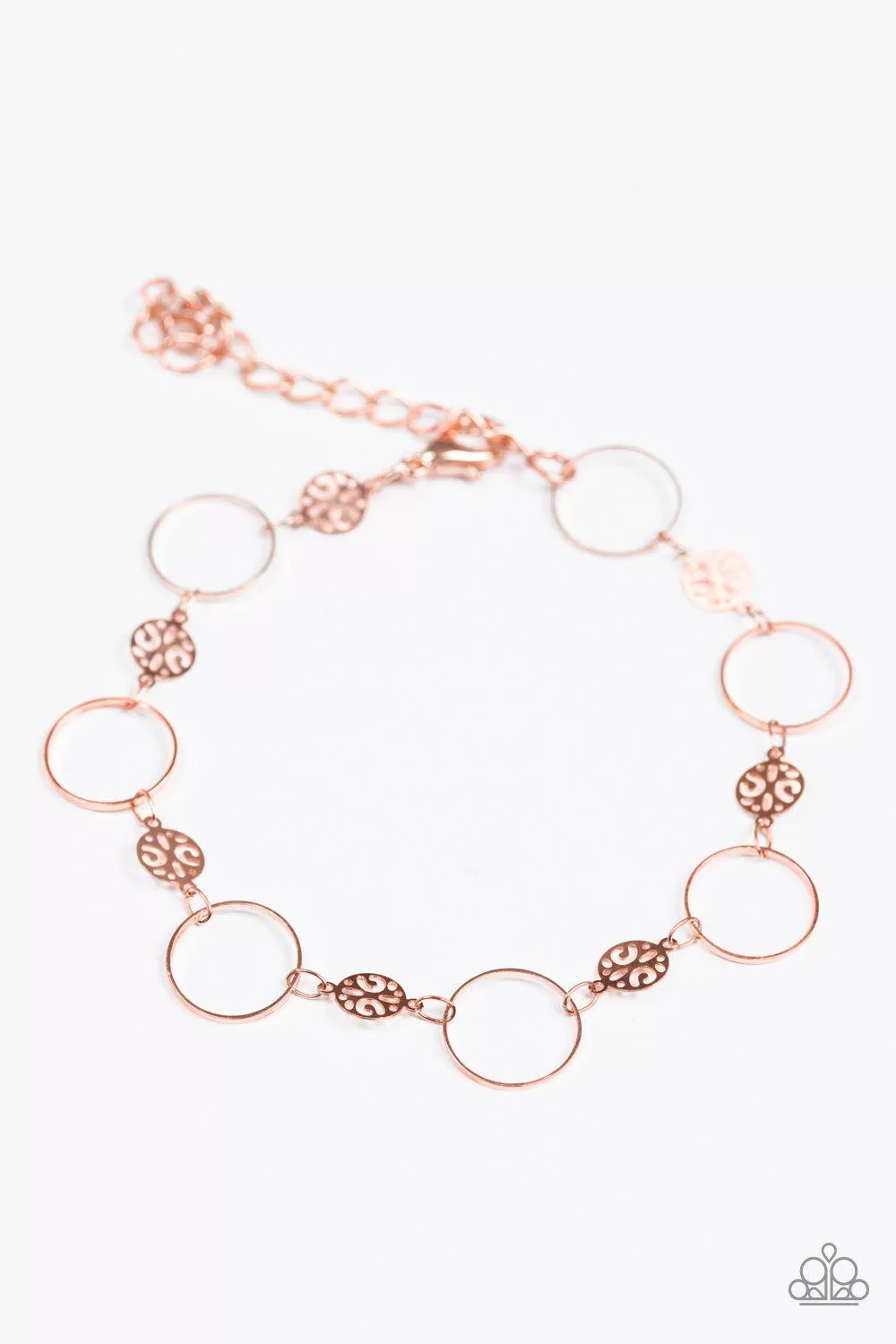 Dainty Delicacy Copper Bracelet - Paparazzi Accessories