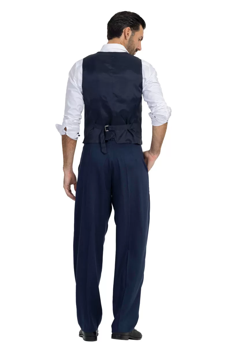 Dark Blue Men's Tango Vest