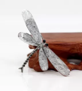 Fresh Accessories - Brooch Silver Dragonfly