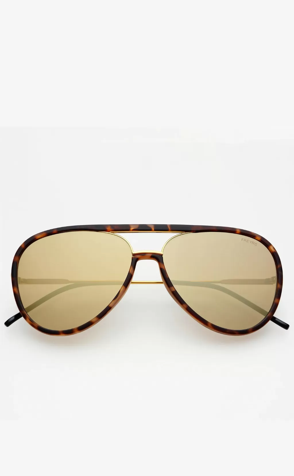 Freyrs Shay Shiny Tortoise Sunglasses