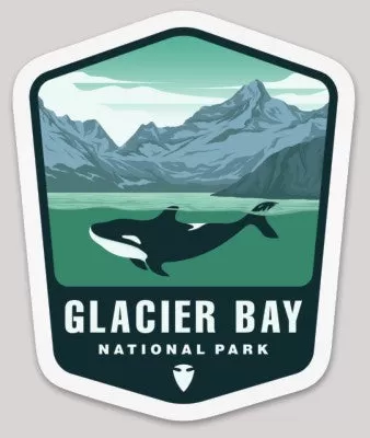 Glacier Bay National Park Die Cut Sticker