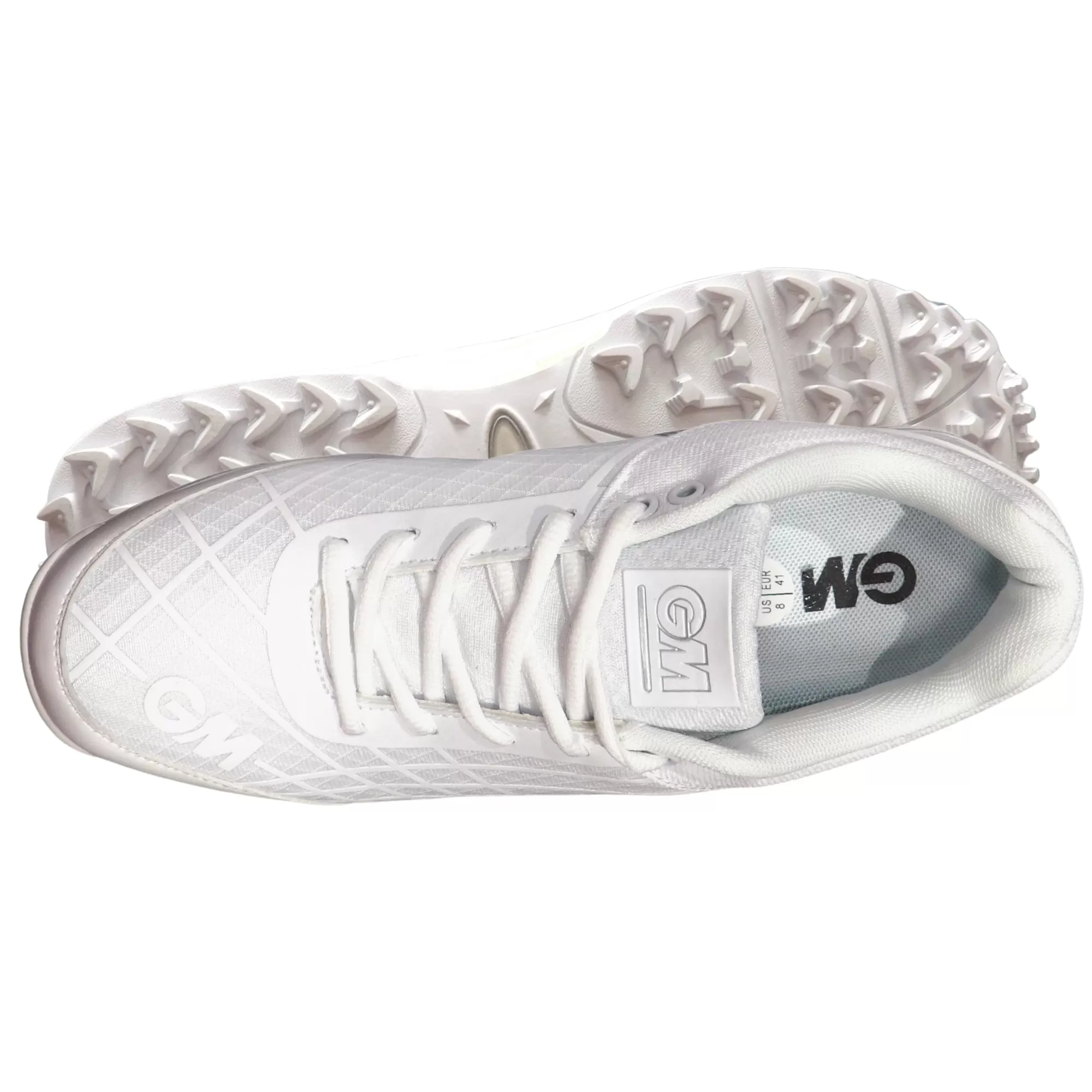 GM Cricket Shoes, Model Icon All-Rounder - White