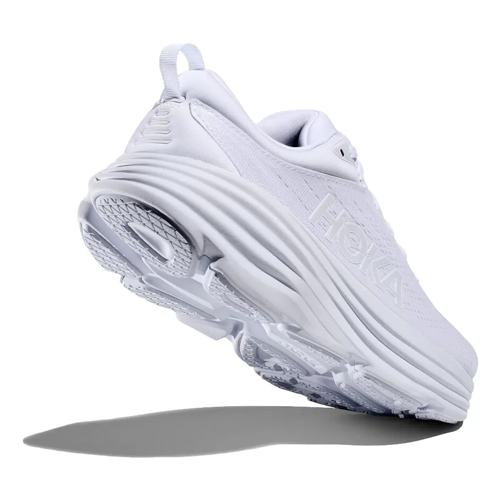 HOKA ONE ONE W BONDI 8-WHITE