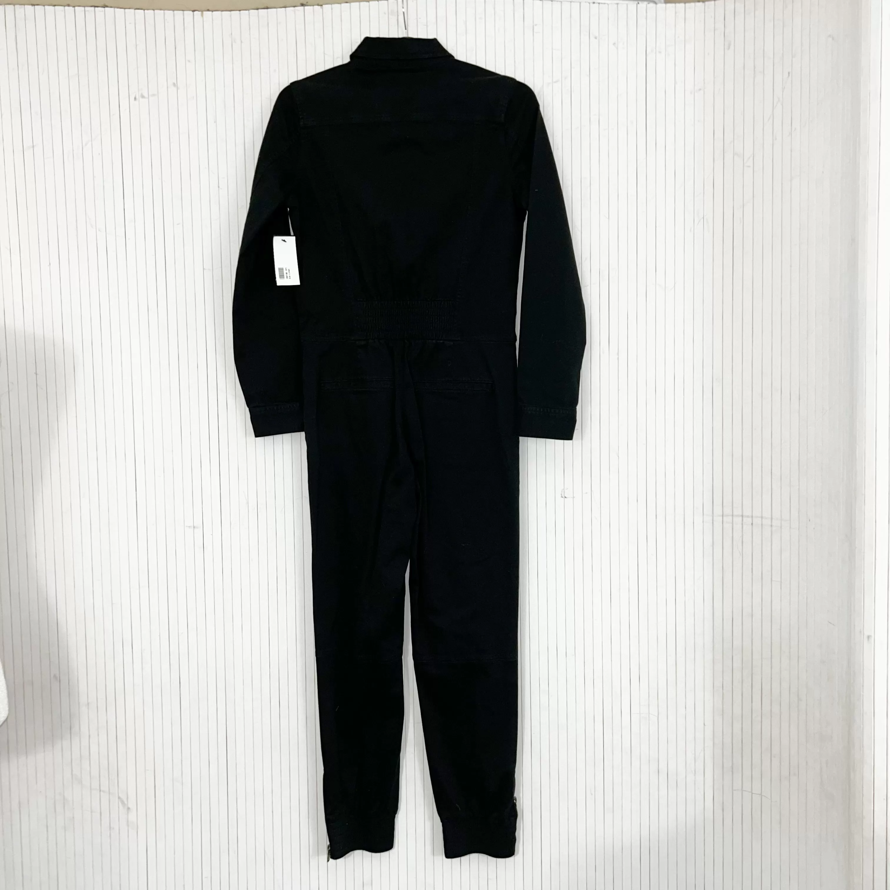 J Brand  250 Black Arkin Zipper Jumpsuit XS