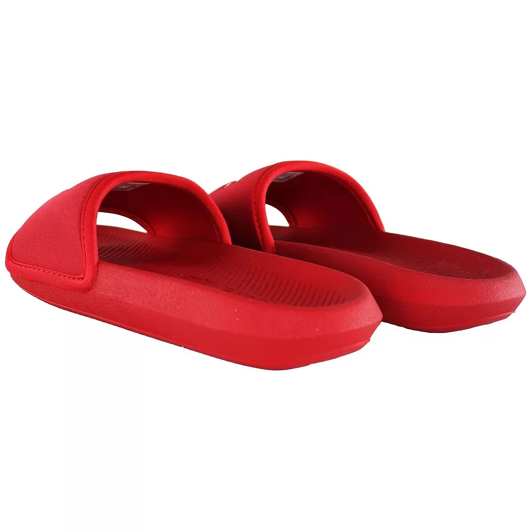 Lacoste Croco SLide 119 3 CMA Mens Red Sliders