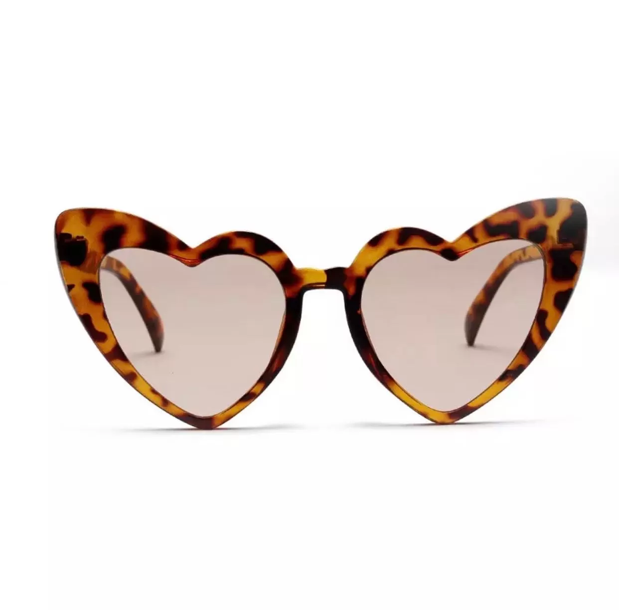 Leopard Heart Sunglasses