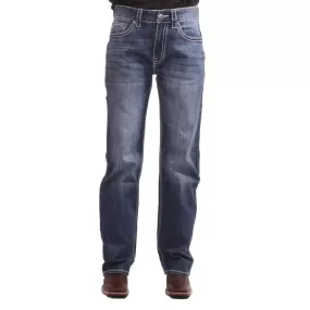 Men's Rock Roll Double Barrel Straight Relaxed Jean