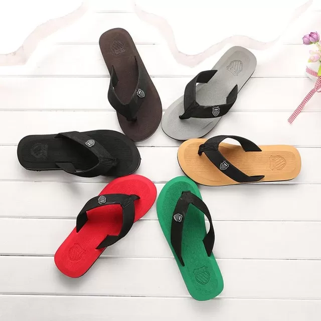 Men's Slippers Summer Flip-flops Slippers Beach