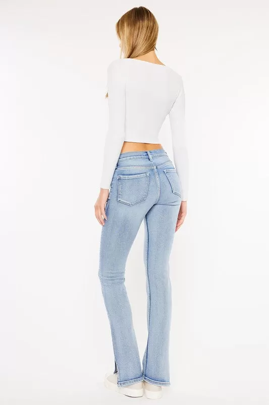 Mid Rise Y2K Bootcut Jeans