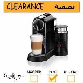 Nespresso 11317 Citiz and Milk Coffee Machine, Black - by Magimix