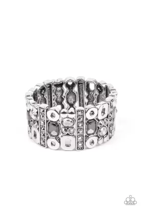 Paparazzi Accessories - Dynamically Diverse - Silver Bracelet