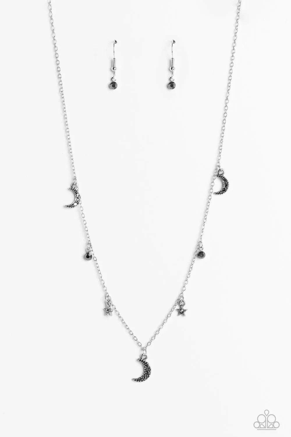 Paparazzi Lunar Lagoon - Silver Necklace Dainty