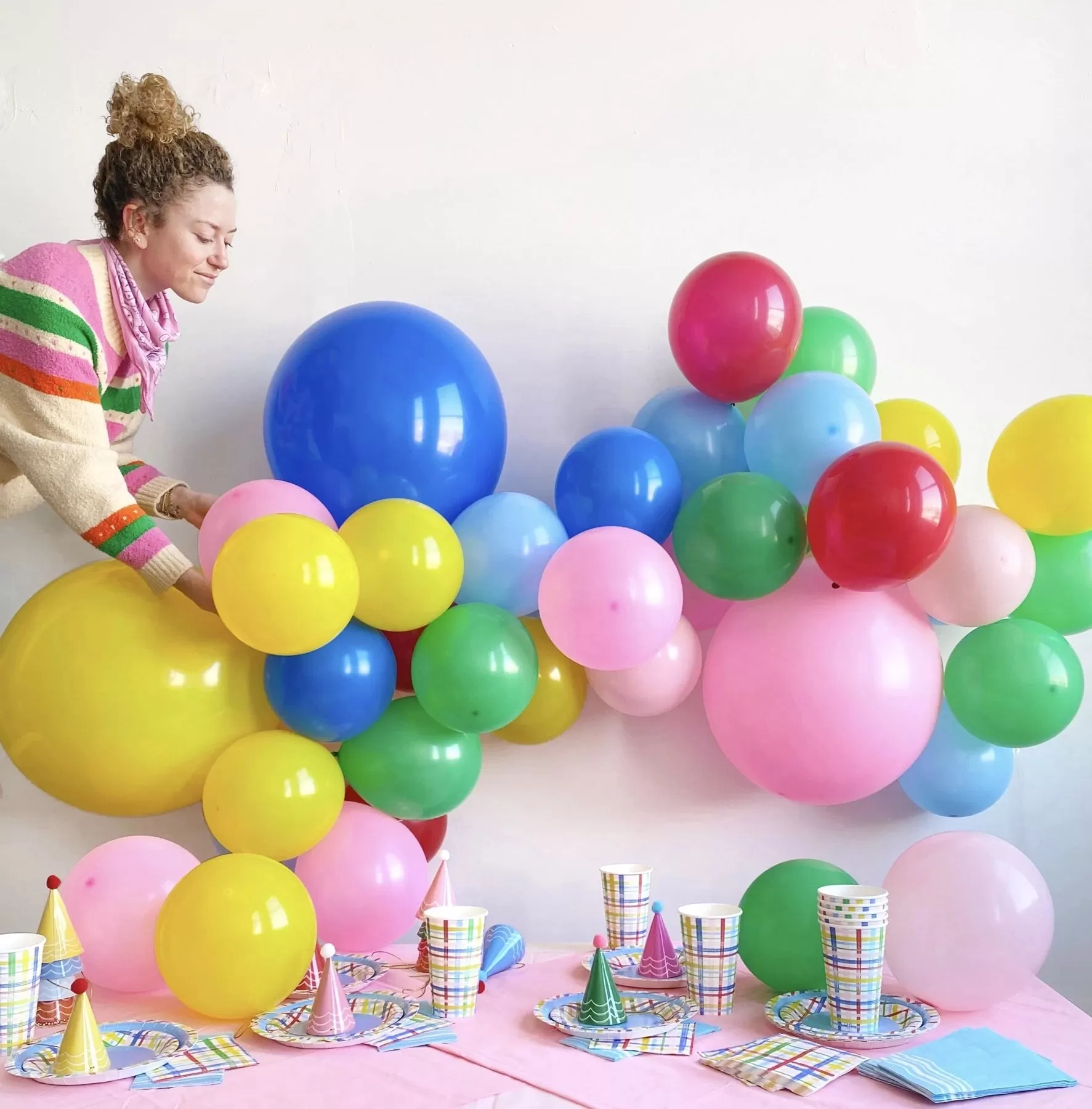 Party Time Balloon Garland