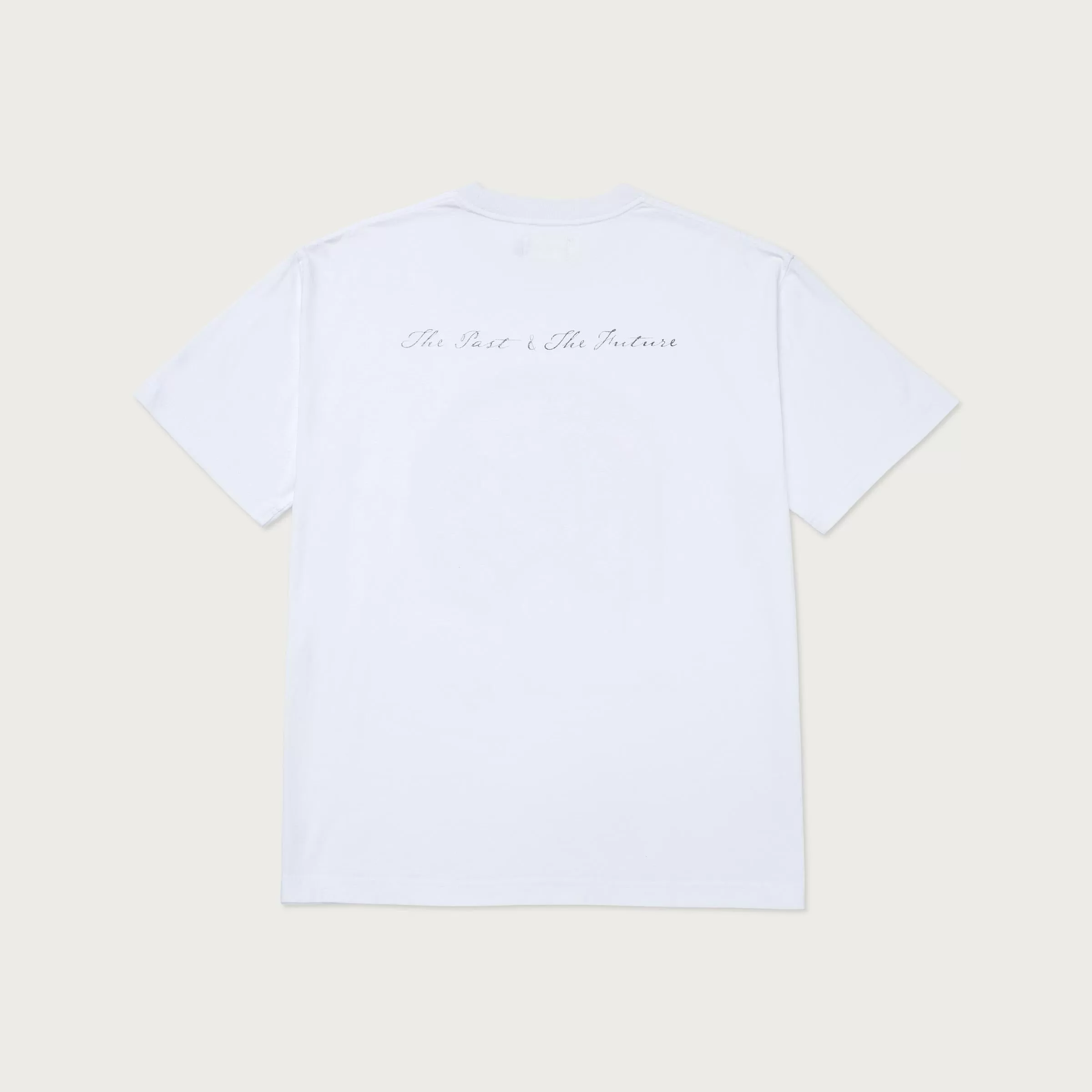 PAST AND FUTURE SS TEE WHITE