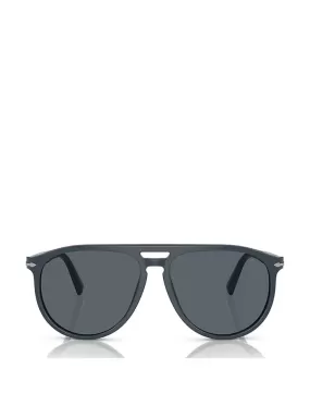 Persol PO3311S Sunglasses Dusty Blue / Blue Lens