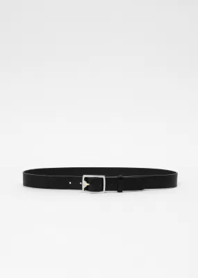 Rag & Bone Boyfriend Belt Black Silver