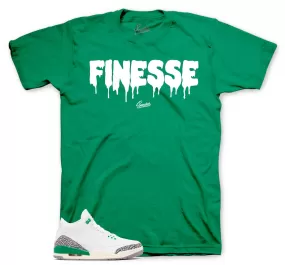 Retro 3 Lucky Green Finesse Shirt