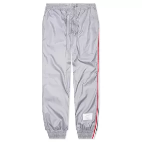 Ripstop RWB Side Stripe Track Pants - Light Grey