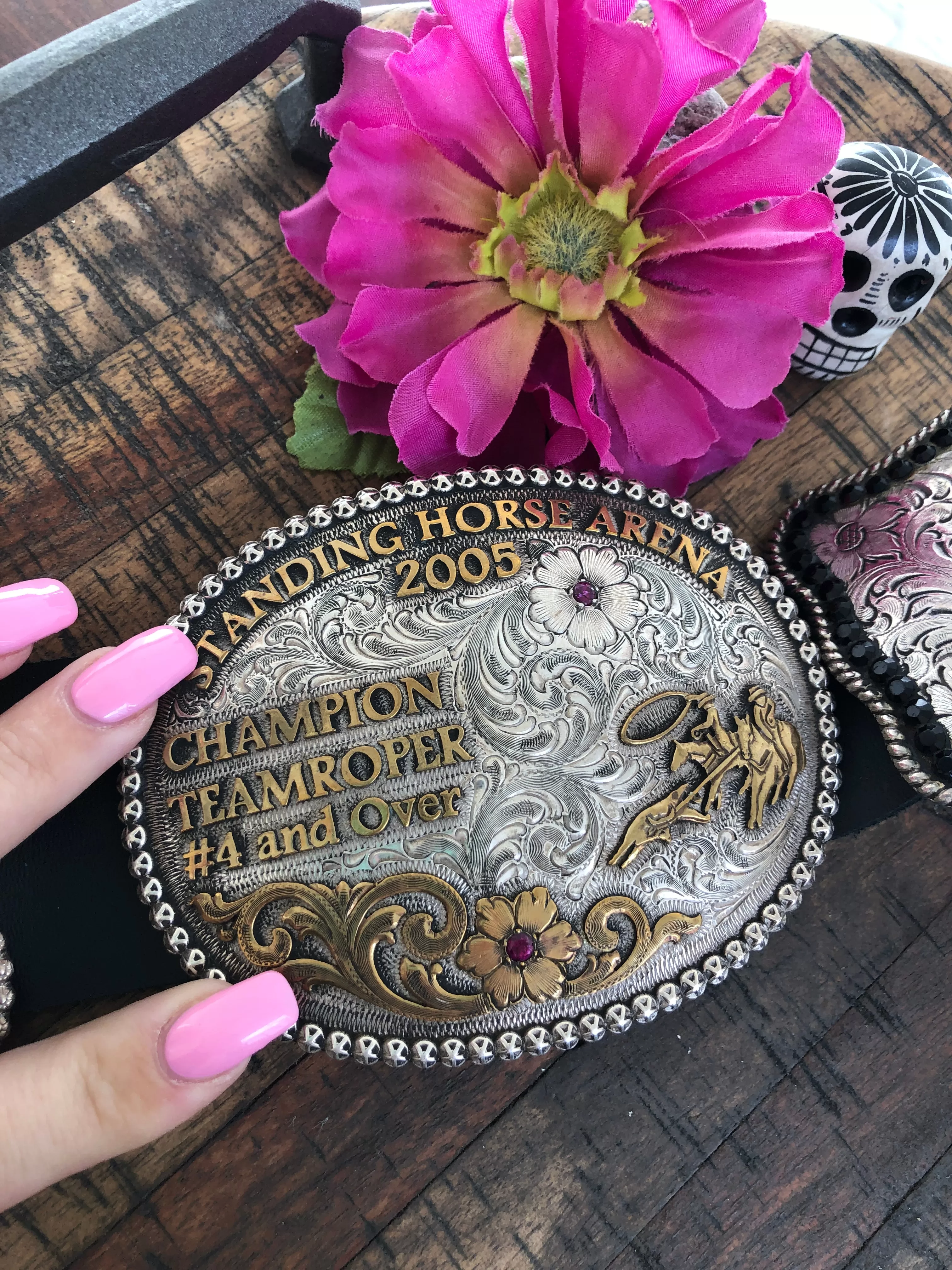 Rodeo Buckle Belt