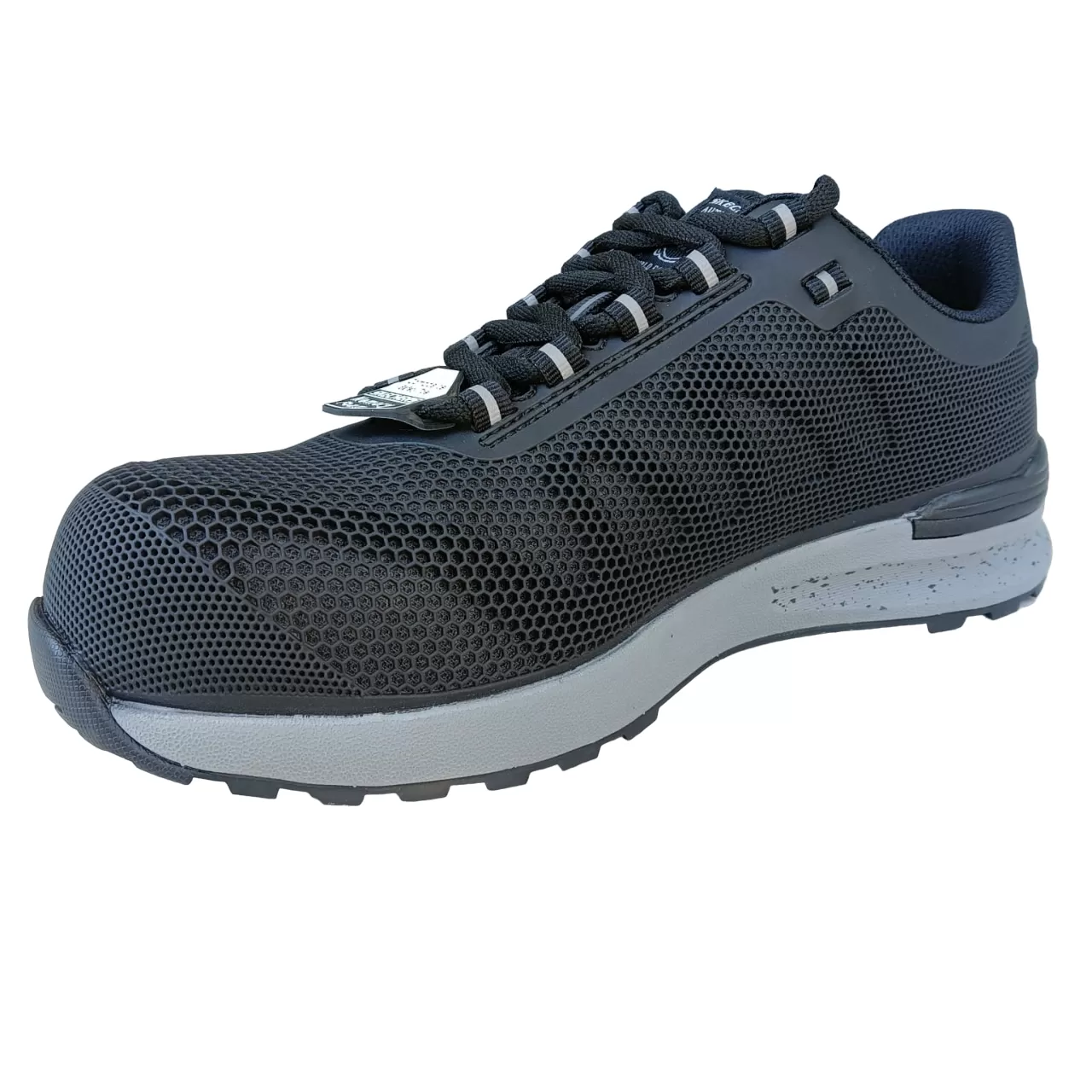 Skechers Bulklin 77180WEC black safety work shoe