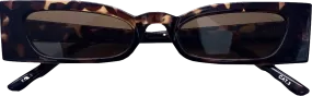 sloane Brown Harlowe Tortoise Sunglasses One Size