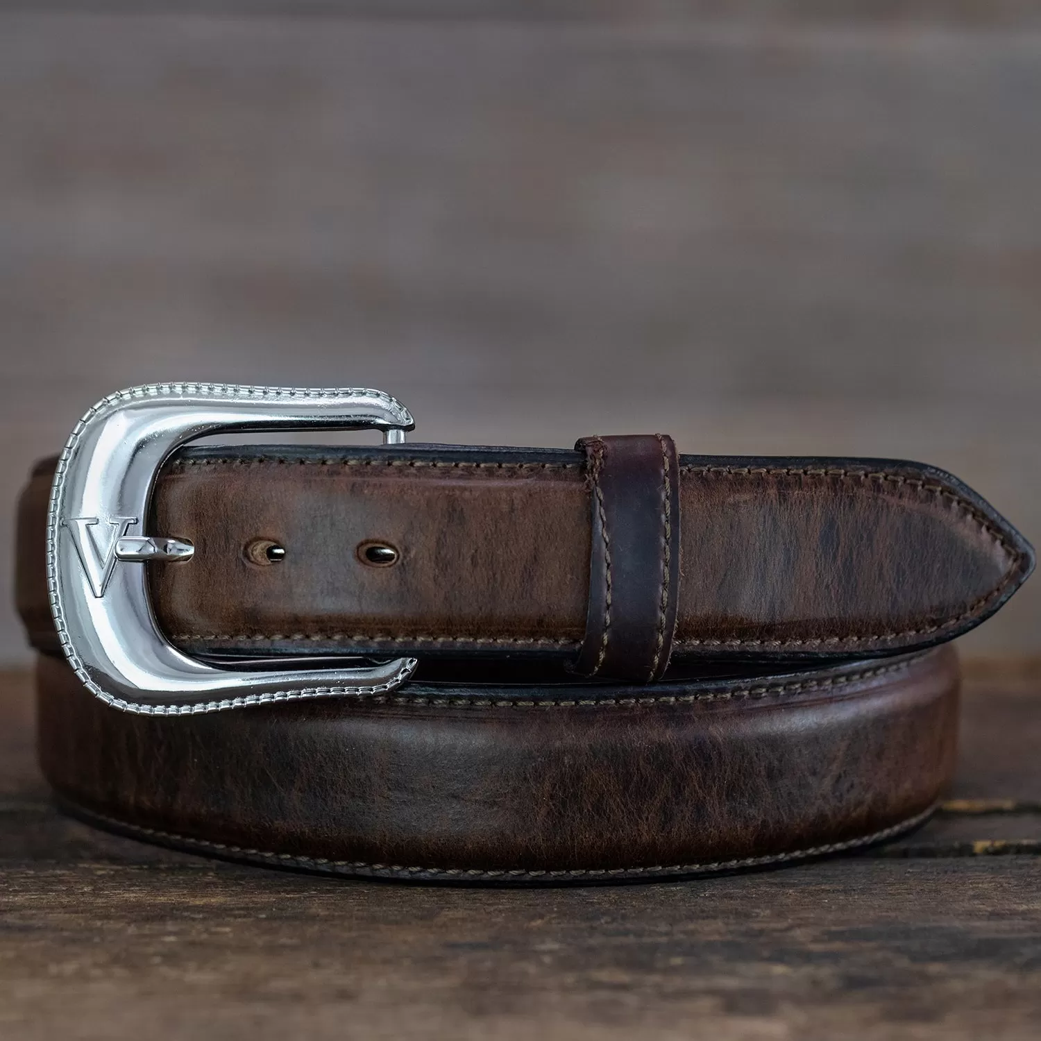 Smooth Bison Pull-Up in Brown