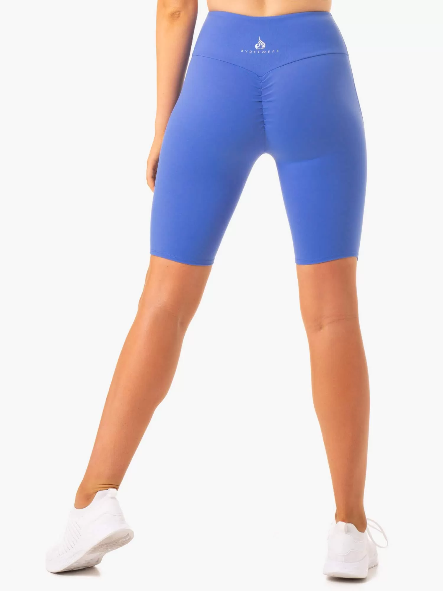 Staples Scrunch Bum Bike Shorts - Iris Blue