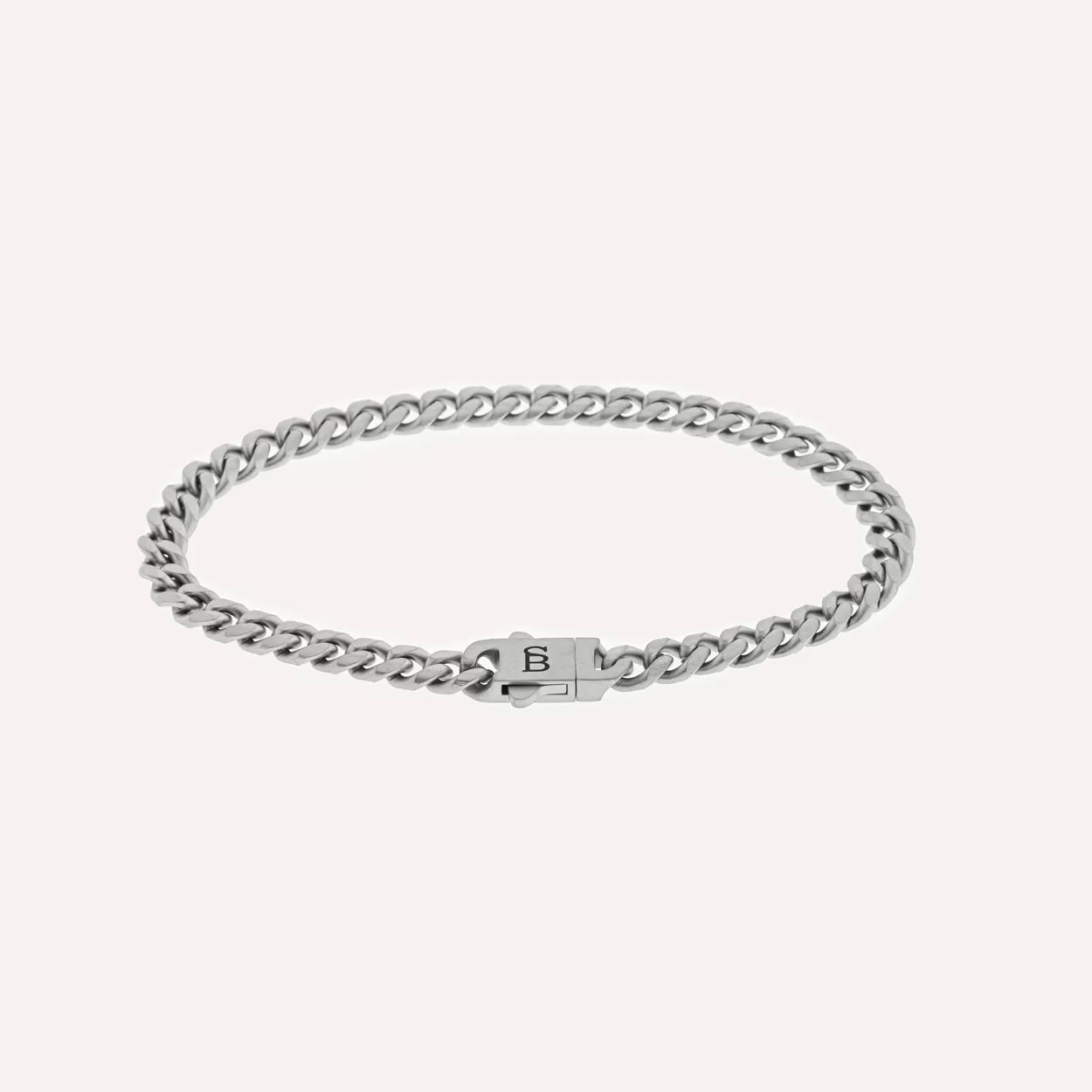 Svelte Stephen 5mm Chain Bracelet Silver