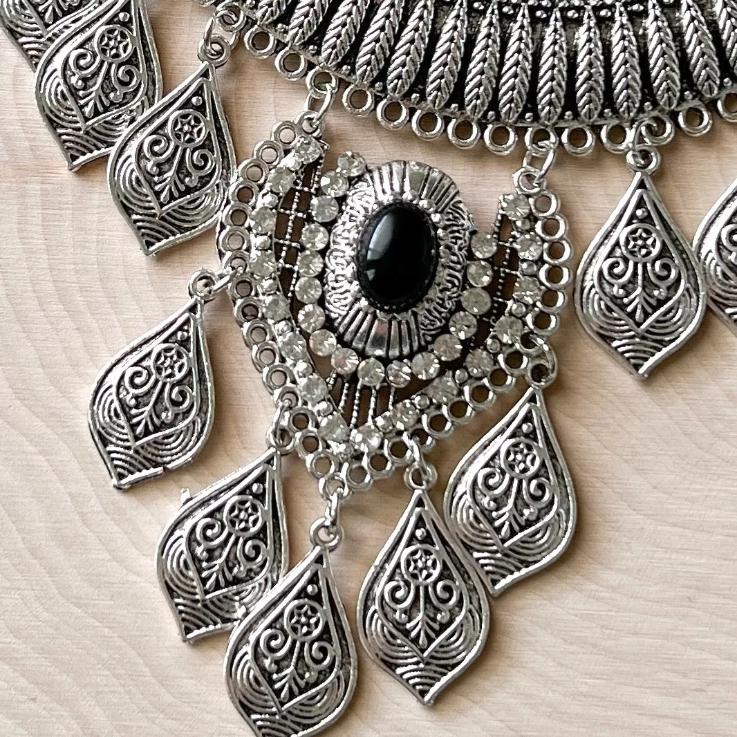 Talia Boho Statement Necklace