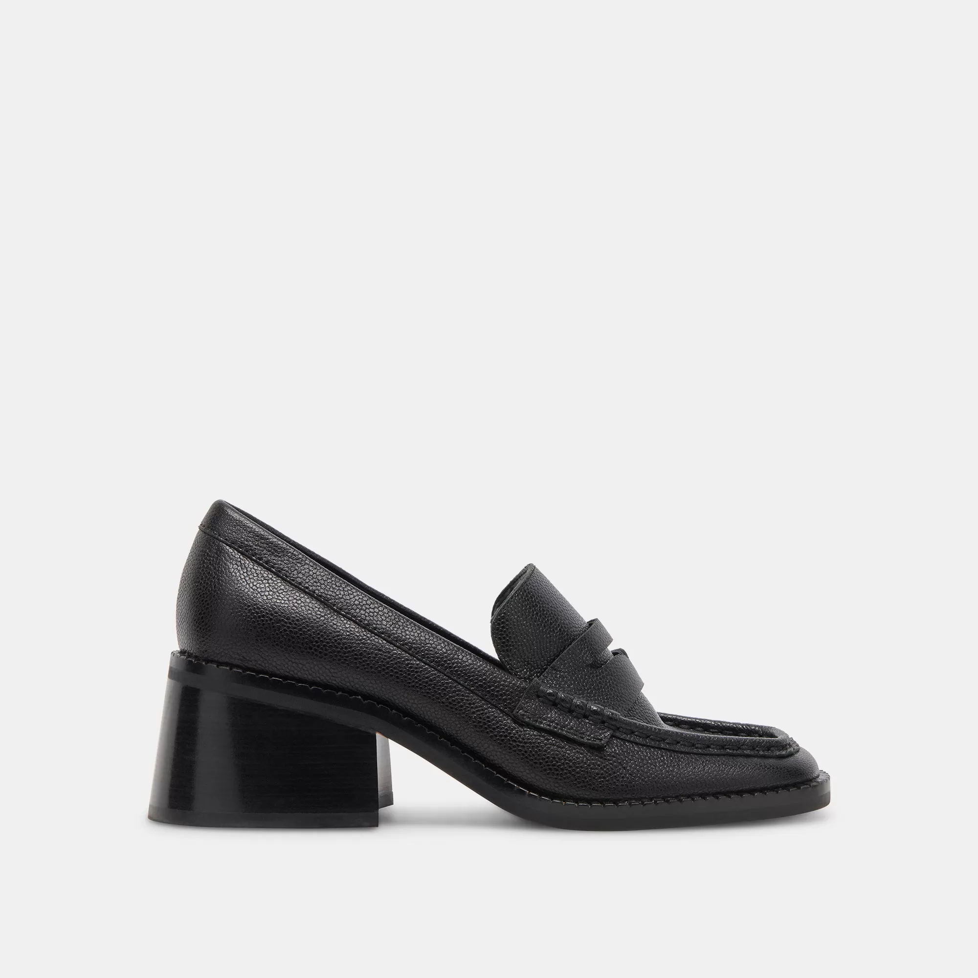 TALIE LOAFERS ONYX EMBOSSED LEATHER