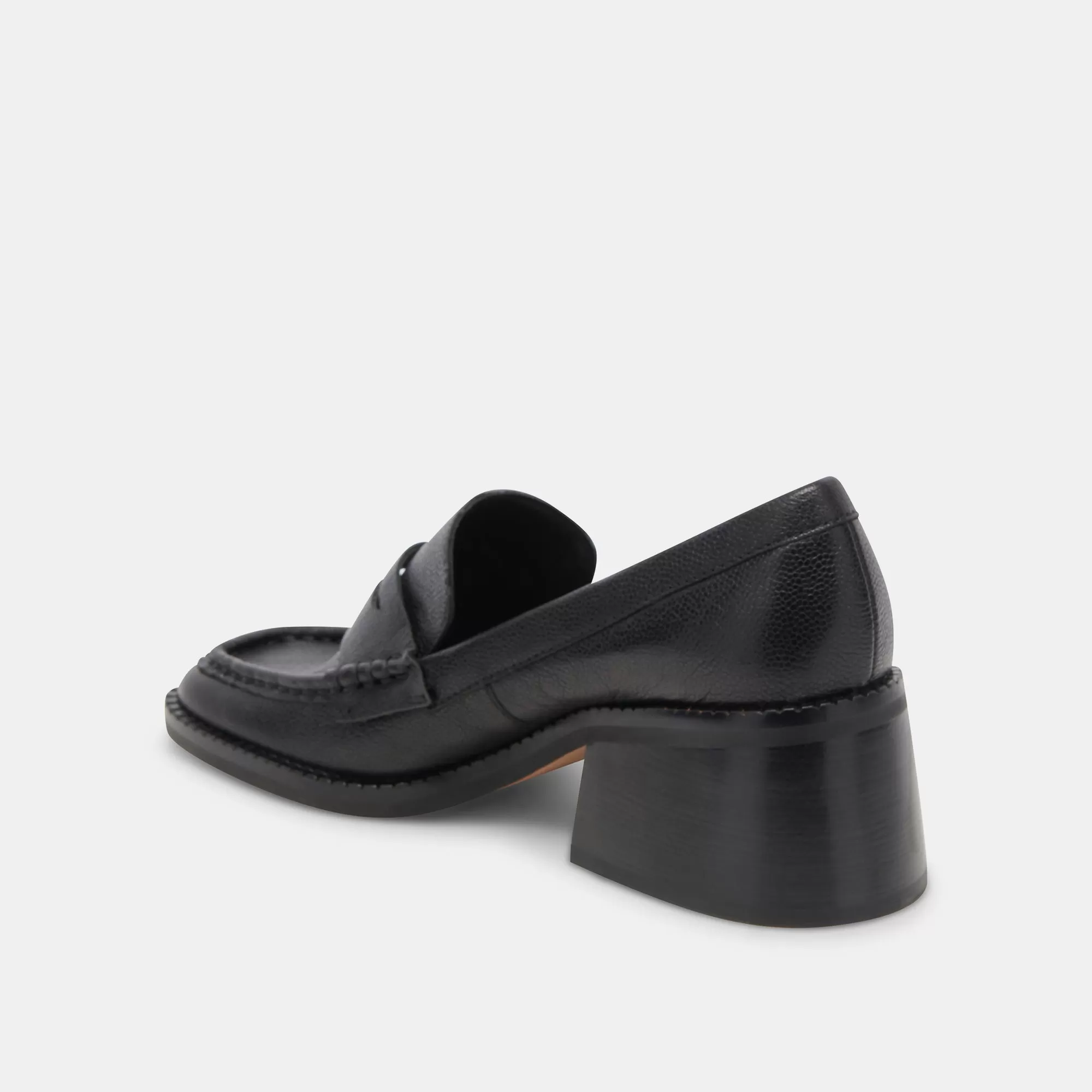 TALIE LOAFERS ONYX EMBOSSED LEATHER