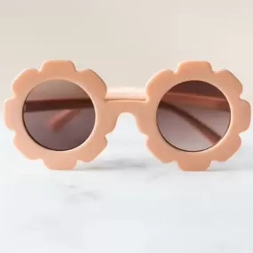 Toddler & Kid Daisy Sunglasses - Peach