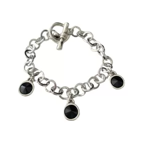 TRA-LA-RA BLACK DESTELLOS BRACELET