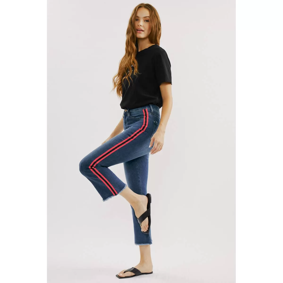 Trudie Side Stripe Jean