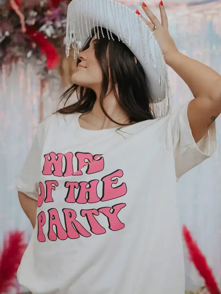 Wife of the Party Groovy Tee